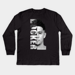 Devin-Booker Kids Long Sleeve T-Shirt